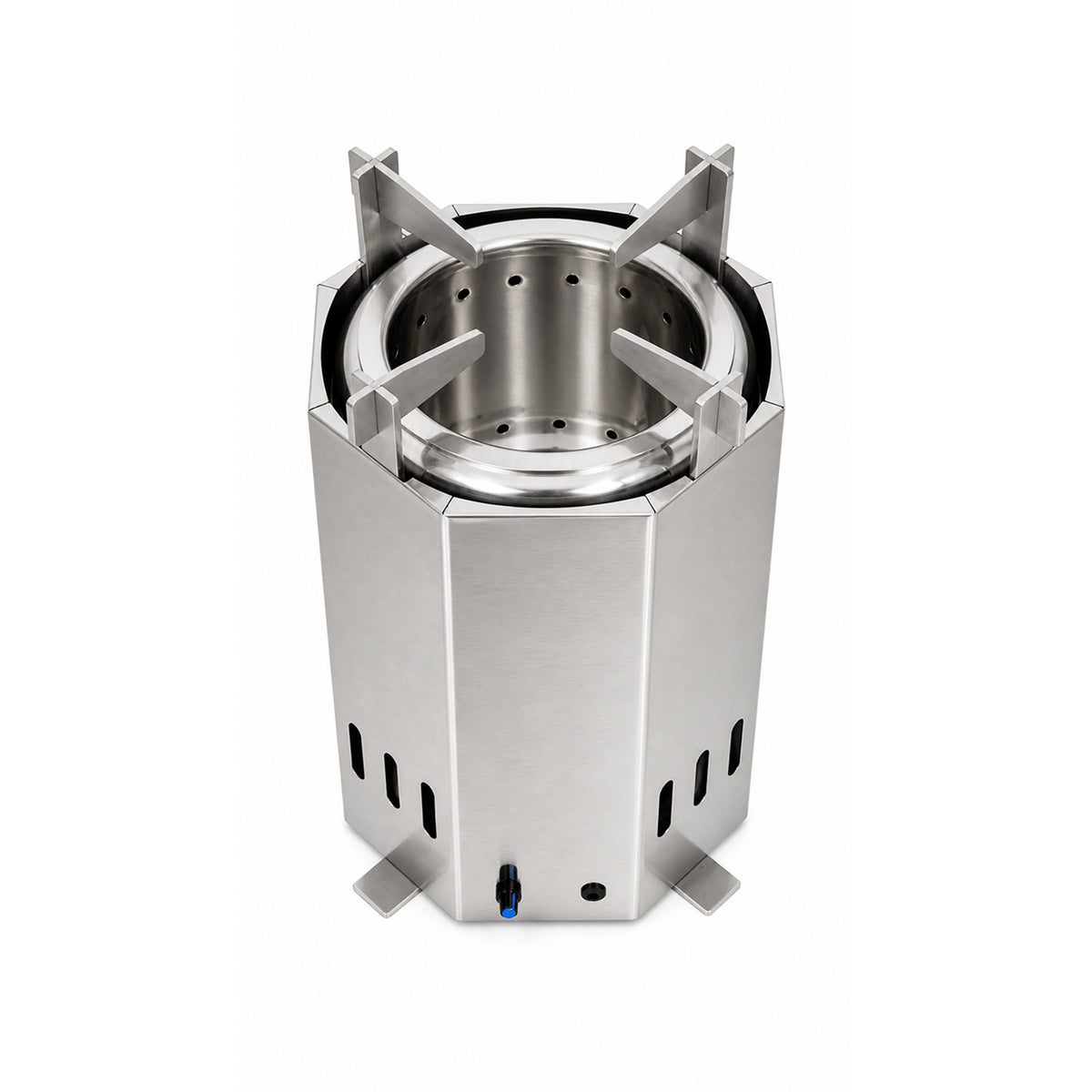 DAKSHOR Big Stove top view showing chamber and vessel supports