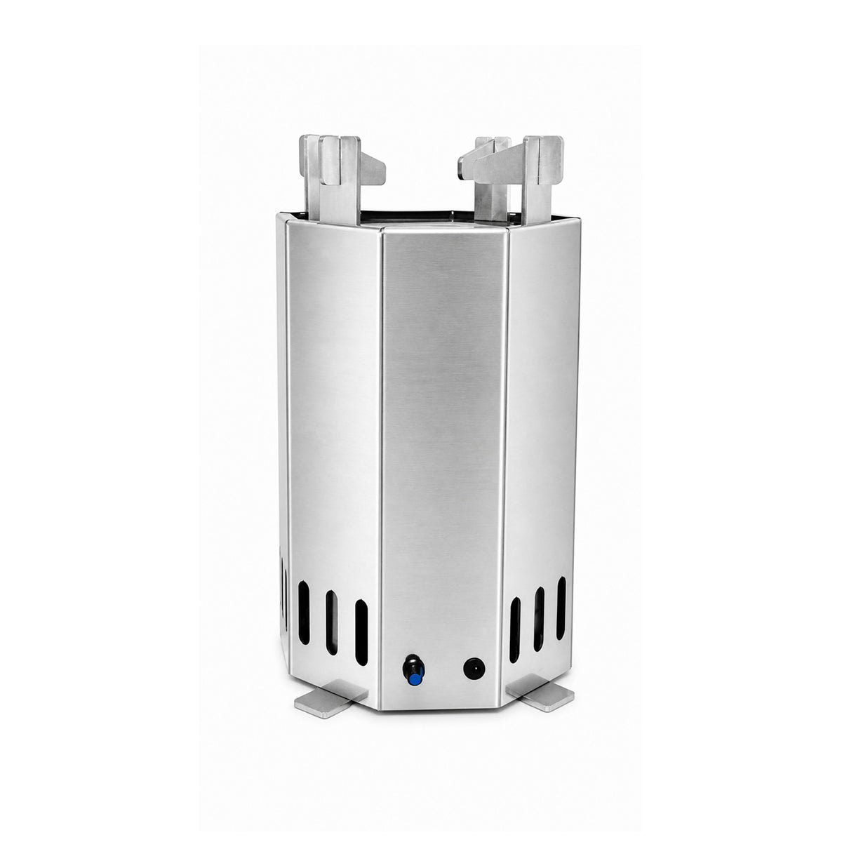 DAKSHOR Small Stove front view with speed controller and adapter port